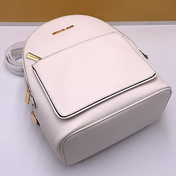 MICHAEL KORS ADINA MEDIUM BACKPACK OPTIC WHITE COLOR - Picture 7 of 16